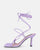 DOLLY - talon aiguille violet à lacets