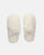 NOARA - chaussons en fourrure blanche à bouts fermés
