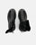 PEGGY - bottines noires avec lacet au dos