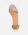 WANDA - sandales à talons moyens dorés