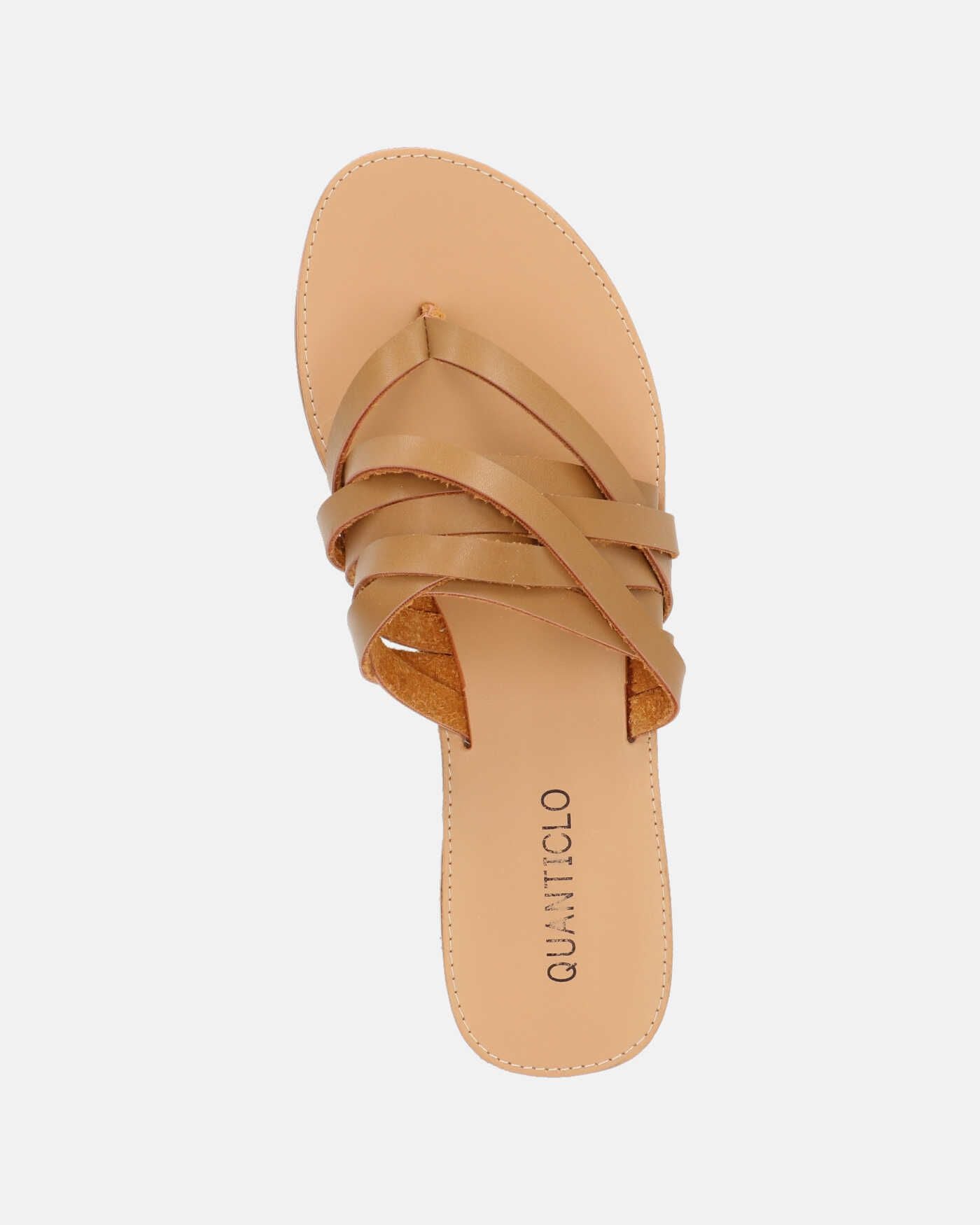 EMIR - sandales à bouts multiples en marron