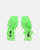 LUCE - sandales à talon et lacets vert