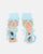 MELISA - sandales à lacets en éco-cuir bleu