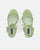 HEATHER - sandales plateforme en éco-cuir vert à talon haut