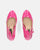 SOLEIL - chaussures à talons en fuchsia glassy