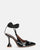 BRYGIDA - sandales à lacets cloutés noirs