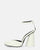 MAYBELLE - sandales glassy blanc à talon cylindrique