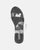NENA - sandales noires avec bride en plexiglas