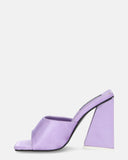 BUKET - sandales violettes à talon